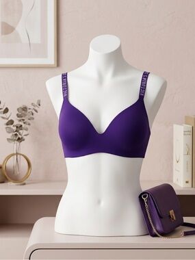 Victoria’s Secret Wireless Lightly‑Lined T‑Shirt Bra – Size 36C | Seamless Lift